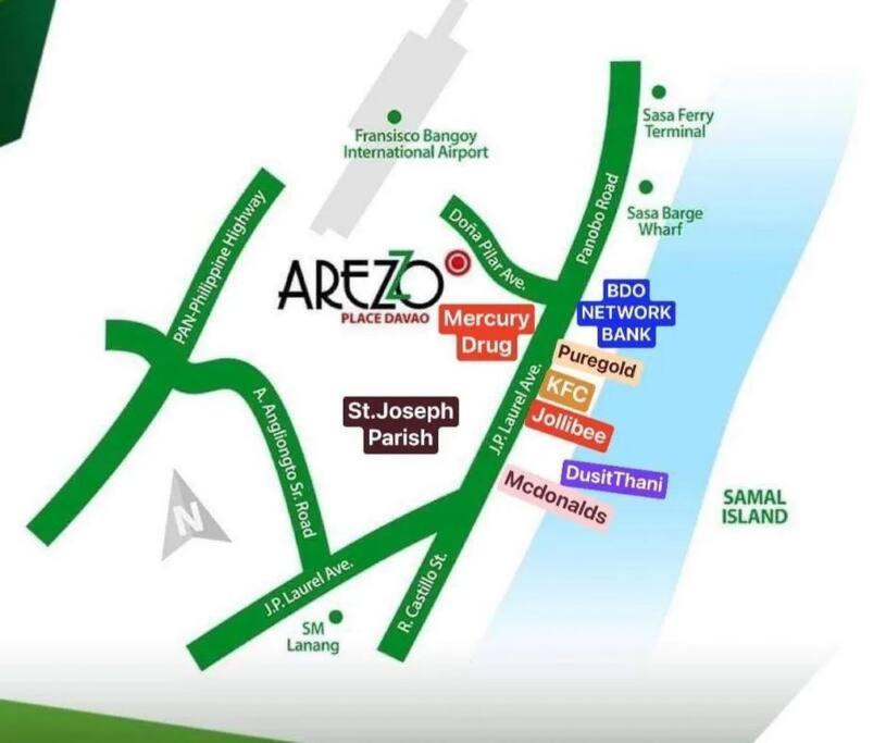 Ar02 1Bedroom Condo Unit With Free Pool, Hbo, Netflix & Wifi Davao City 외부 사진